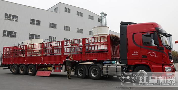 圓錐破碎機裝車、發(fā)貨